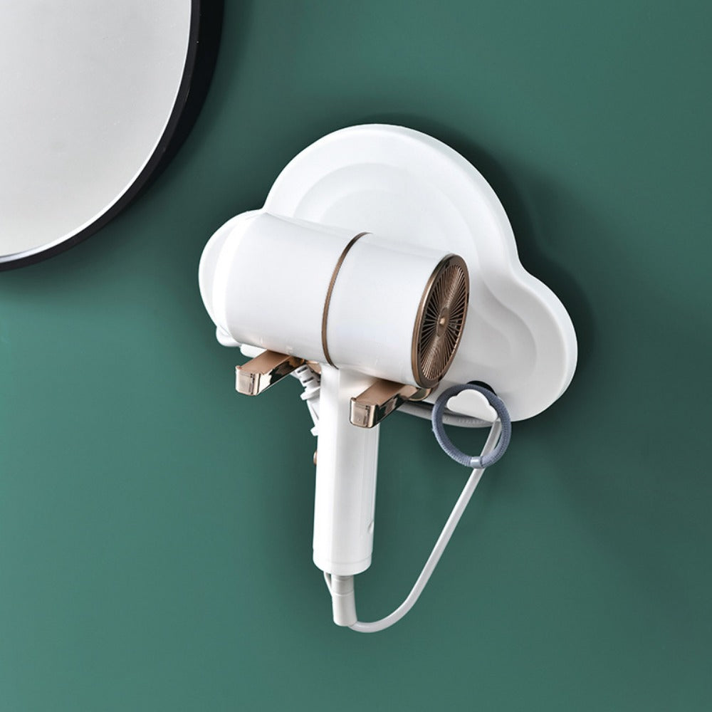 Hair Dryer Rack Bathroom Hair Dryer Storage Shelf Easy To Install