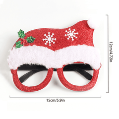 Christmas Party Antlers Glasses Holiday Gift Props
