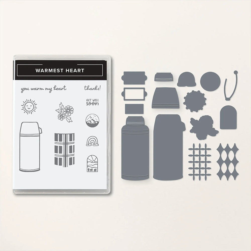Warm Insulation Cup Clean Stamps And Cutting Dies Set