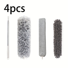 Retractable Bendable Duster for Easy Cleaning