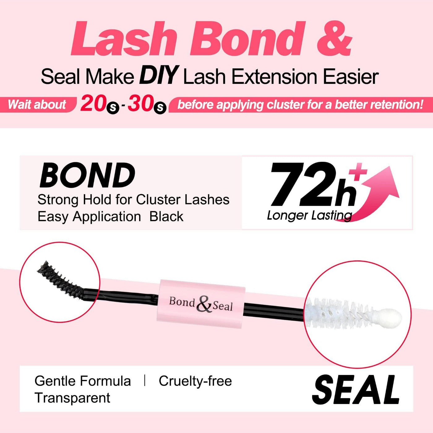 DIY Lash Extension Kit Lash Clusters 108pcs
