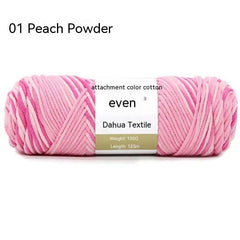 8 Strand Extra Thick Colored Cotton Scarf Thread Warm Yarn for DIY Knitting