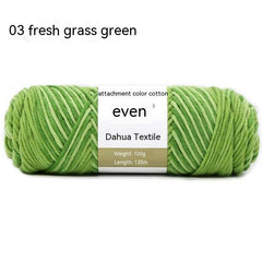 8 Strand Extra Thick Colored Cotton Scarf Thread Warm Yarn for DIY Knitting