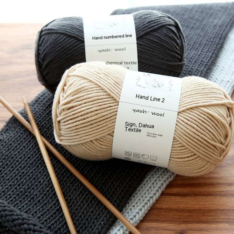 5pcs Medium Thick Acrylic Yarn Set for Knitting & Crocheting