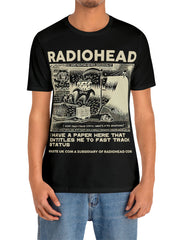 Men's Vintage Rock Band Graphic Tee