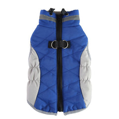 Dog Winter Warm Coat Soft Thickened Pet Clothes Dog Jacket With Zipper
