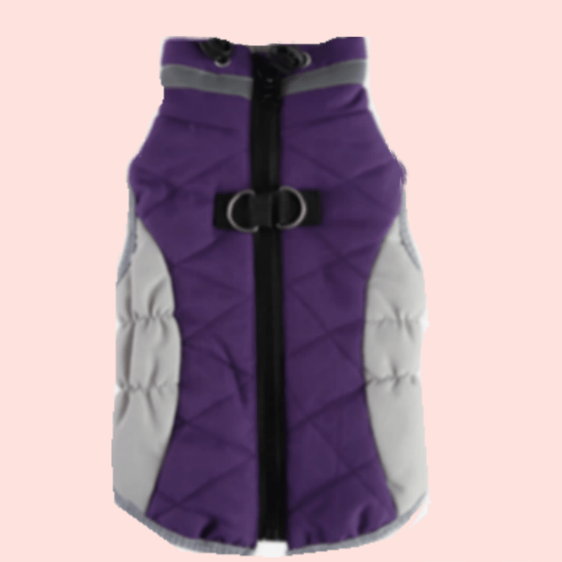 Dog Winter Warm Coat Soft Thickened Pet Clothes Dog Jacket With Zipper