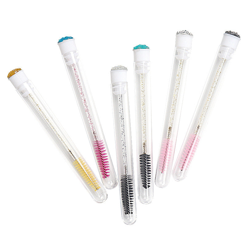 5PCS Mascara Wand Tube Clear Eyelash Extension Brushes