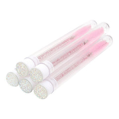 5PCS Mascara Wand Tube Clear Eyelash Extension Brushes