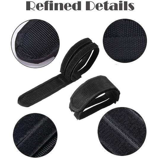 2PCS Cycling Pedal Booties Fixed Gear Bicycle Fixed Beam Foot Pedal Dog Mouth