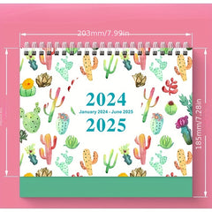 English Creative 18-Month Calendar, 365-Day Countdown