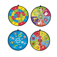 6pcs Kids Dart Board With Sticky Balls Boys Toys Indoor Sport Fun Party Toys