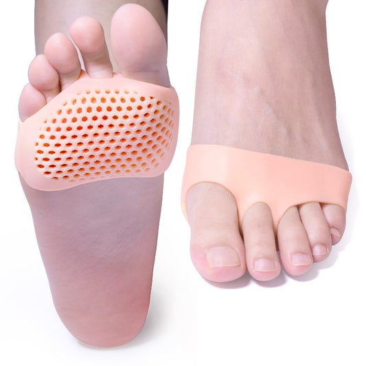 3pcs Women's Silicone Forefoot Pad Non-slip Foot Protection for High Heels