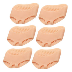 3pcs Women's Silicone Forefoot Pad Non-slip Foot Protection for High Heels