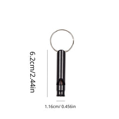 4pcs Aluminum Alloy Survival Whistle for Outdoor Adventures