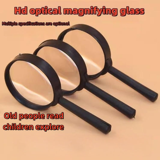 Handheld Magnifying Glass 60mm 90mm Lens for Seniors and Students