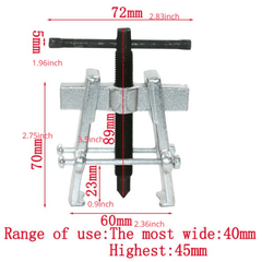 Two Claw Puller Separate Lifting Device Auto Mechanic Hand Tool