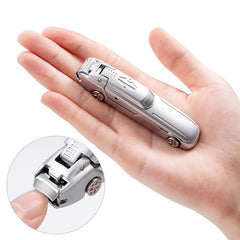 Splash-Proof Nail Clipper Sports Car Shape Nail Cutter Stainless Steel Scissor