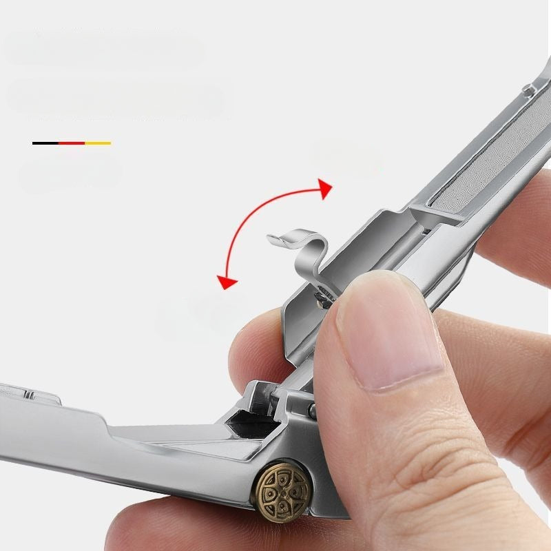 Splash-Proof Nail Clipper Sports Car Shape Nail Cutter Stainless Steel Scissor