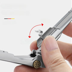 Splash-Proof Nail Clipper Sports Car Shape Nail Cutter Stainless Steel Scissor