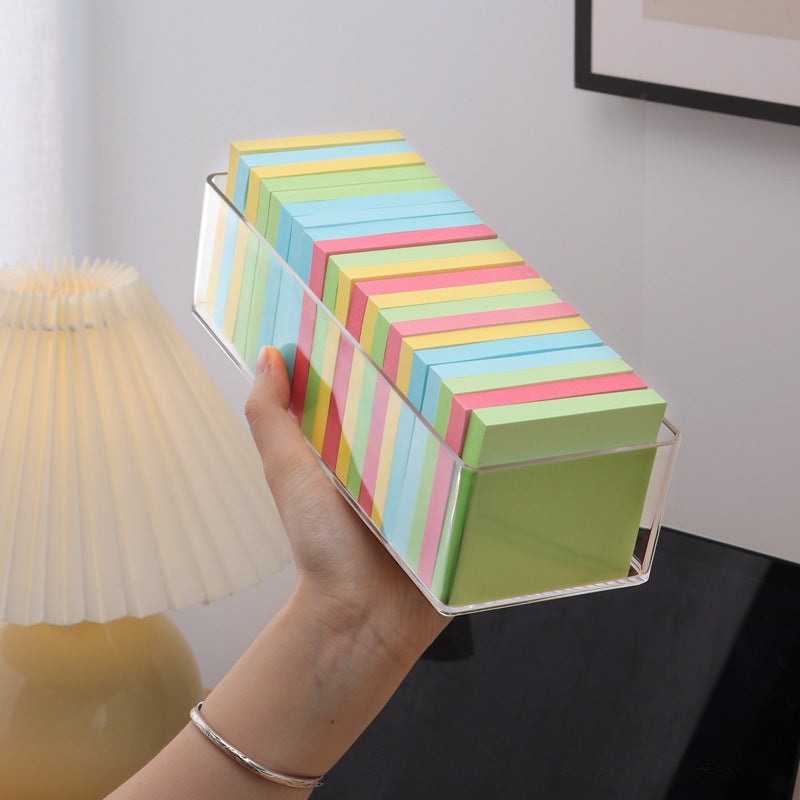 Acrylic Storage Box Desktop Organizer Grid Storage Rack