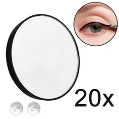 20x Magnifying Makeup Mirror with Suction Cups