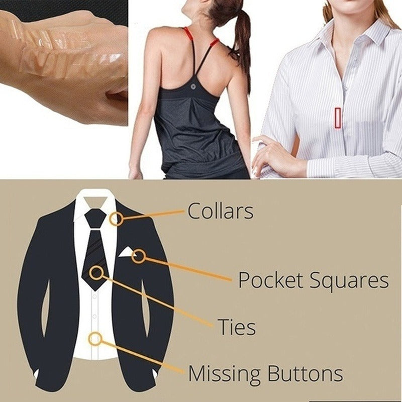 Anti Slip Chest Stickers Double Sided Tape Neckline Underwear