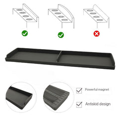 Magnetic Kitchen Silicone Oven Storage Rack Zero Installation