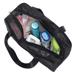 Portable Mesh Shower Tote Caddy for College Dorm Camp Gym Camping Quick Dry