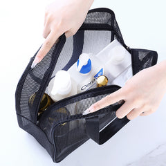 Portable Mesh Shower Tote Caddy for College Dorm Camp Gym Camping Quick Dry