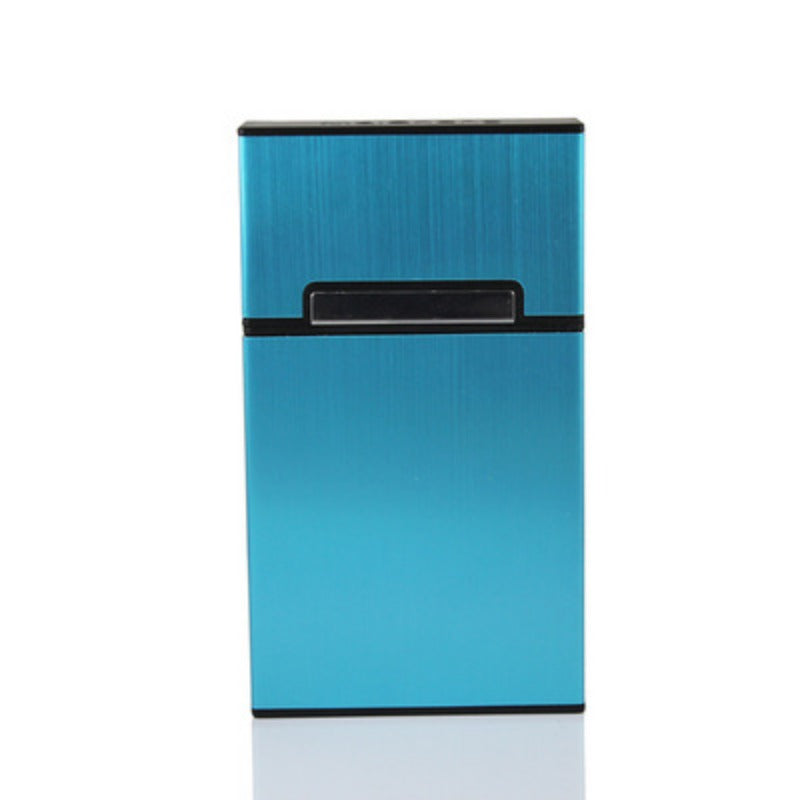1pc Ultra thin Storage Case Metal Box 20 Thin Household Gadgets