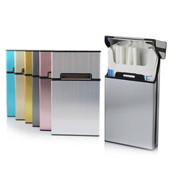 1pc Ultra thin Storage Case Metal Box 20 Thin Household Gadgets
