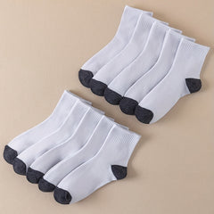 10 Pairs Mens Ankle Socks Comfortable Breathable