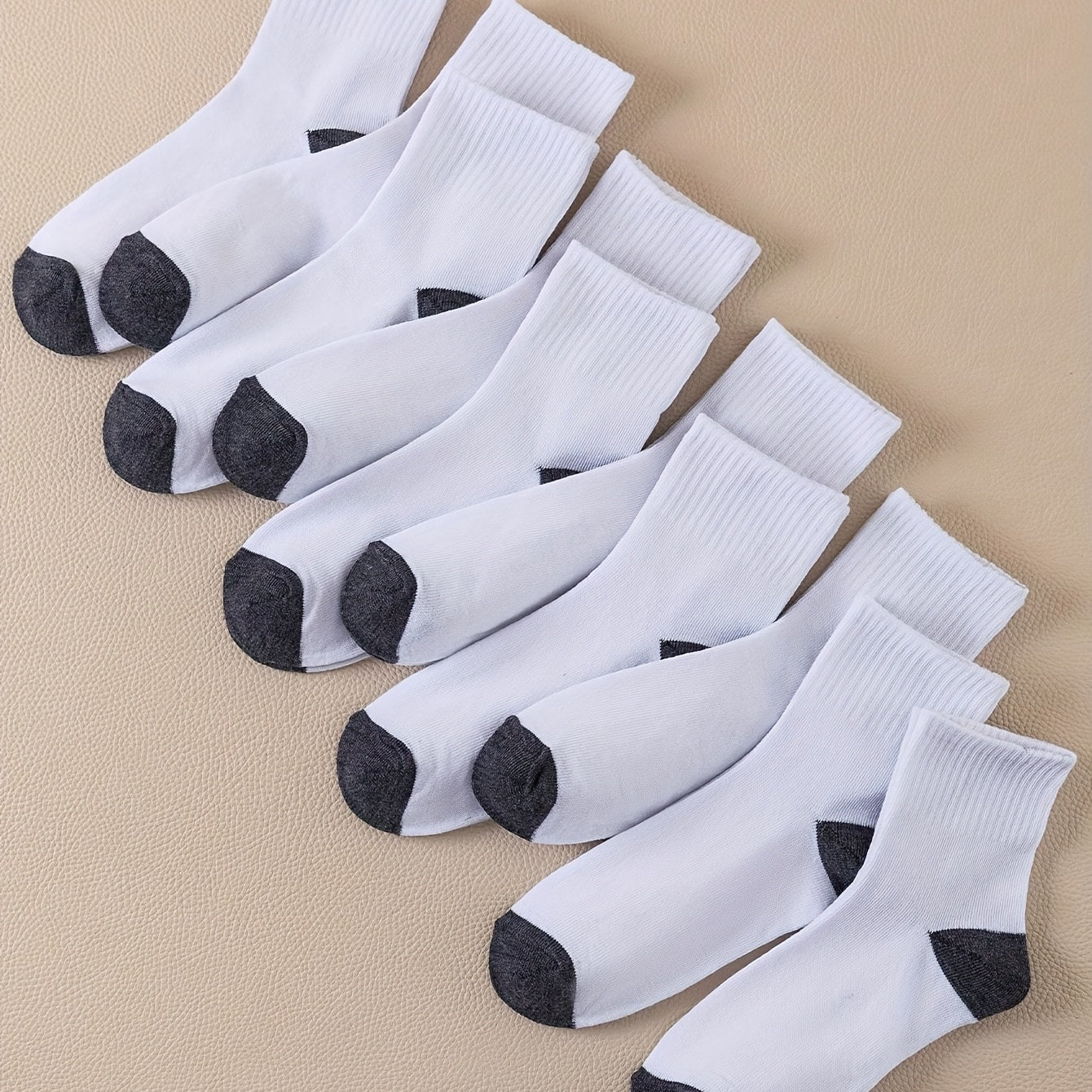 10 Pairs Mens Ankle Socks Comfortable Breathable