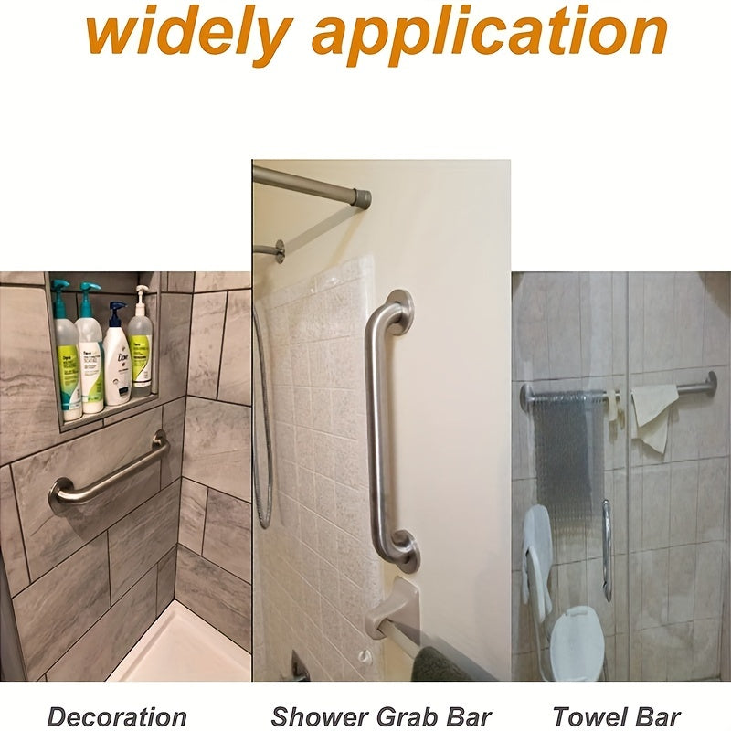 50 8 Cm Shower Grab Bar Stainless Steel Safety Hand Rail Support for Bathroom