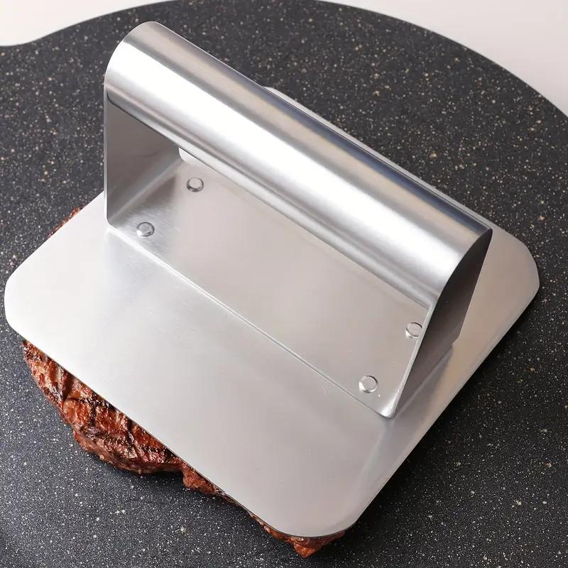Stainless Steel Round Burger Smasher Kitchen Gadget