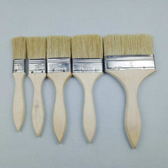Wooden Handle Paint Brush Bristle Silk Brush Industrial Small Brush