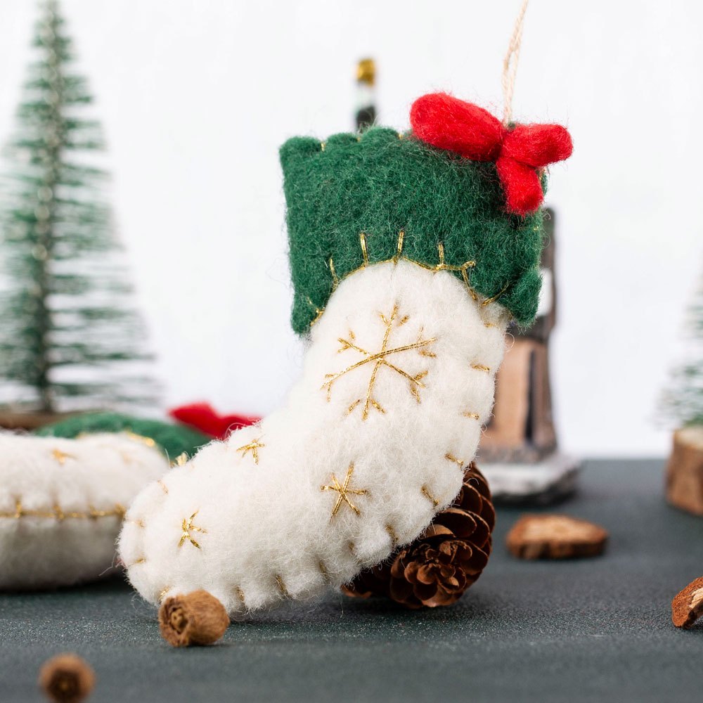 Woolen Felt Christmas Tree Hanging Decoration