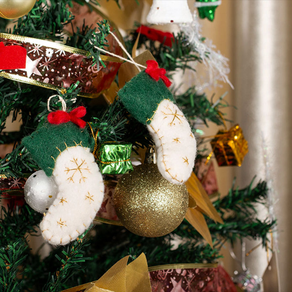 Woolen Felt Christmas Tree Hanging Decoration