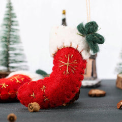 Woolen Felt Christmas Tree Hanging Decoration