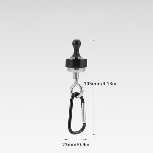 1pc Magnetic Hook Hanging Buckle Hook Alloy Outdoor Fixing Hook