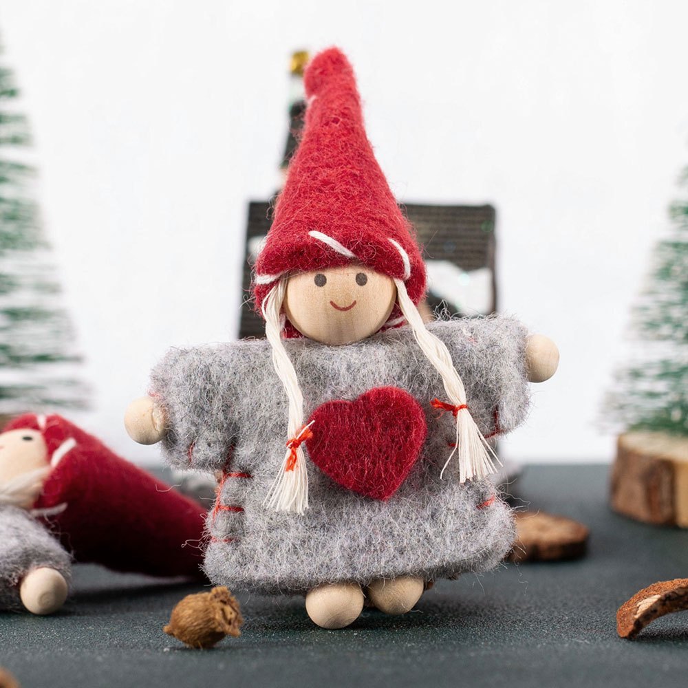 Felt Doll Old Man Pendant Hanging Decoration