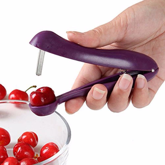 Cherry Pitter Remover Olive Corer Seed Gadge Fruit and Vegetable Tool