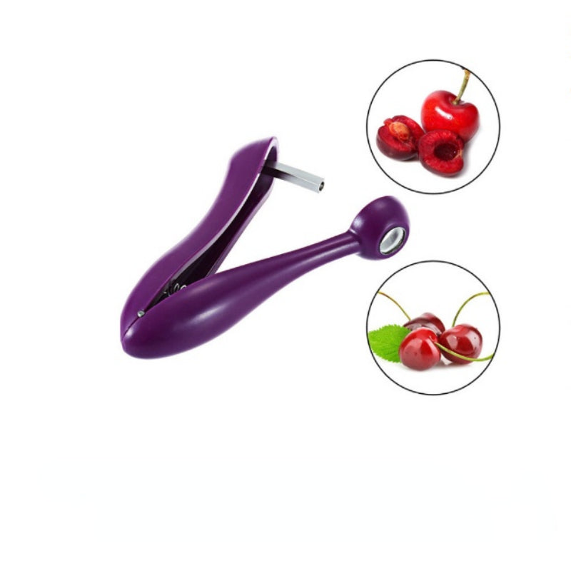 Cherry Pitter Remover Olive Corer Seed Gadge Fruit and Vegetable Tool