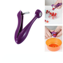 Cherry Pitter Remover Olive Corer Seed Gadge Fruit and Vegetable Tool