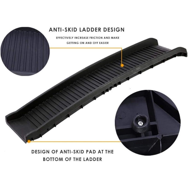 Portable Folding Dog Ramp for Cars Lightweight Pet Collapsible Car Ramp