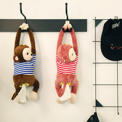 Monkey Tissue Box Car Supplies Hanging Monkey Tissue Box