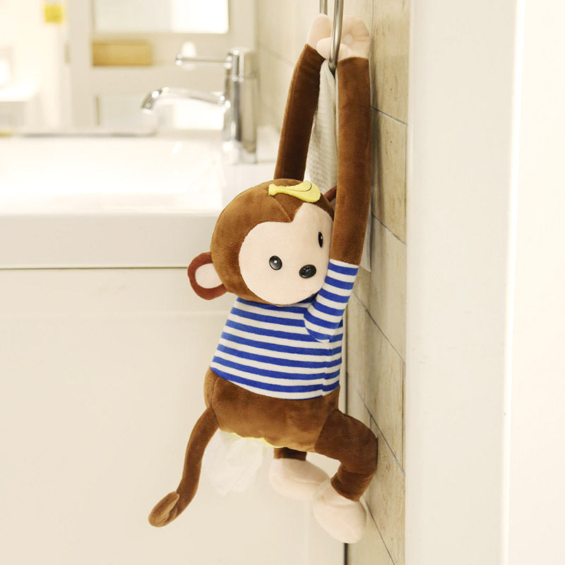 Monkey Tissue Box Car Supplies Hanging Monkey Tissue Box