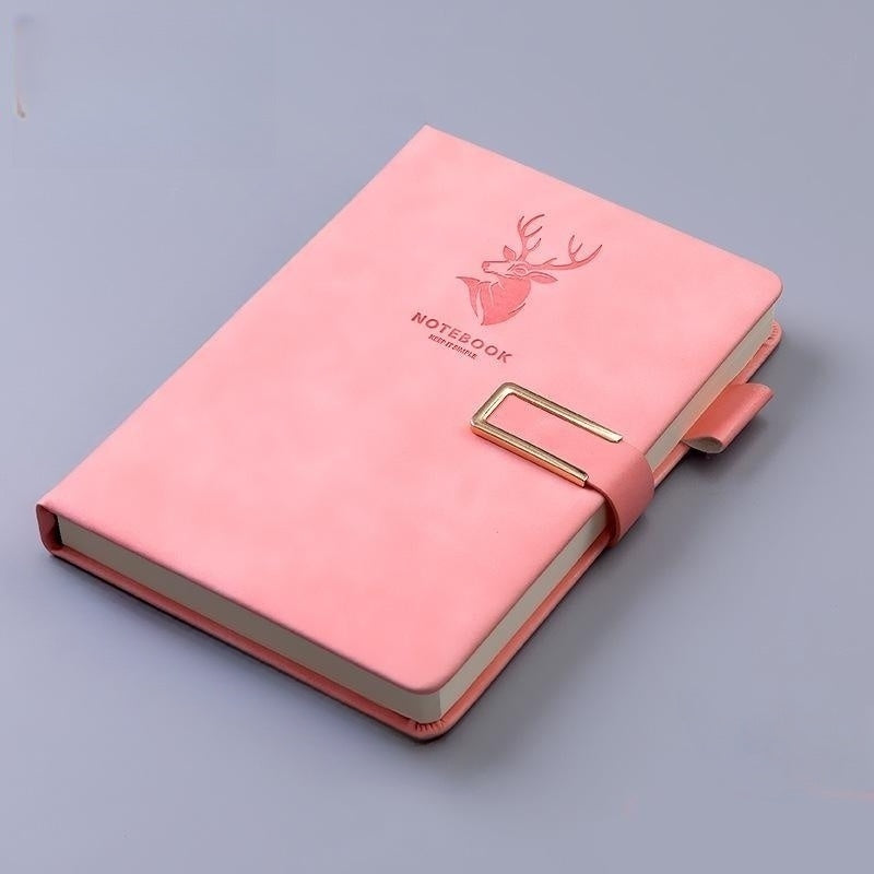 360 Page Leather Business A5 Notebook - Office Stationery Supplies