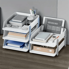 Stackable Office Desktop Storage Box for Easy Organization